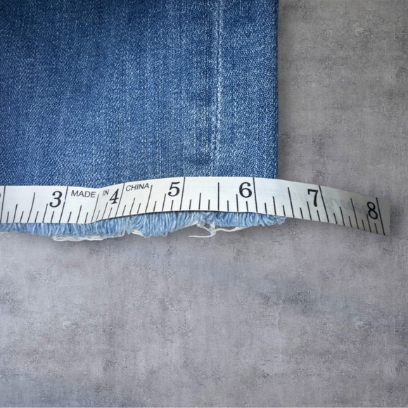 As Seen on Miranda Kerr MOTHER The Stunner Ankle Fray Jeans Women's Size 31 - Picture 13 of 16